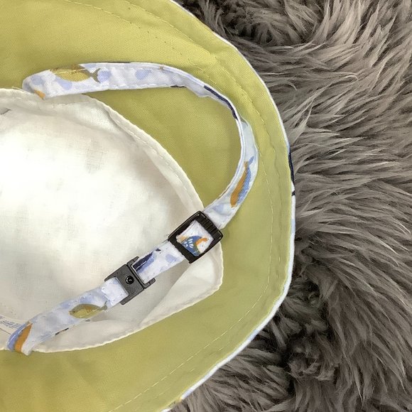 Snug As A Bug | Children's Fish Sticks Sun Hat | Blue | Various Sizes - Picture 4 of 4